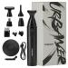 URBANER Beard Trimmer for Men 4-in-One Mens Grooming Kit with Trimmer for Beard Nose Hair Cordless Hair Clippers Waterproof Electric Razor Shavers for Men Black Gifts MB-990B