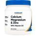 Nutricost Calcium Magnesium Zinc with Vitamin D3 Powder 60 Servings (Unflavored) - Calcium (1000 MG) Magnesium (420 MG) Zinc (16.5 MG) Vitamin D3 (30 MCG) - Gluten Free Non-GMO