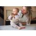 Jollein Waterproof Bib with Catch Tray - Pale Pink Nougat - One Size | Shop Internationally - Buy Online on GoSupps.com