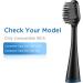 Waterpik Charcoal Brush Heads - Extra Soft Bristles - 4 Count - Black - Buy Online on GoSupps.com