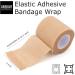 Self Adhesive Bandage Wrap 2 Inch x 5 Yards - Breathable Athletic Cohesive Bandage for Sports Injuries Ankle Knee & Wrist Sprains (Pack of 6 Tan) - International Shipping Available - Buy Online on GoSupps.com