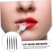 FOMIYES 15 Pcs Silicone Lip Mask & Makeup Brush Set - Essential Lipstick Eye Shade & Cleansing Brushes for Flawless Cosmetics - Buy Online on GoSupps.com