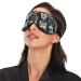 ALAZA Pug Dog Print Eiffel Tower Paris Sleep Mask - Funny Blackout Cooling Eye Mask for Men and Women - Buy Online on GoSupps.com