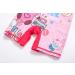 BONVERANO Baby Girls Long-Sleeve Swimsuit UPF 50+ Sun Protection | Toddler Bathing Suit 18-24 Months Pink - Buy Online on GoSupps.com