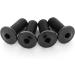 Terske Titanium Bottle Cage Bolts Black 4-Pack - Ultra-Low Profile & Superlight - Buy Online on GoSupps.com