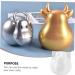 Anneome Resin Molds Cow Silicone Mold Cow Keychain Clear Epoxy Candy Molds Cow Shaped Cattle Shaped Mould Pendant Soap White 6.9X7.2CM - Buy Online on GoSupps.com