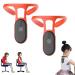 Smart Back Support Electronic Invisible Health Smart Back Support Smart Posture Reminder Corrector Devices Intelligent Sensor Monitoring Posture Corrector for Men Women (Orange 2PCS) Orange 2PCS