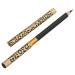 Outanaya 2pcs Makeup Eyebrow Pencils Black Eyeliner Pen Highlighter Eyebrow Brush Makeup Longlasting) Wooden 1 count (Pack of 1) Black