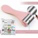 Pink Stainless Steel Ice Roller for Face & Eye - Pain Relief, Migraine, Puffiness - Cold Facial Roller for Redness, Headaches - Skincare Massager - Buy Online on GoSupps.com