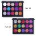 15 Colors Glitter Sparkle Eyeshadow Palette for Girls | Profusion Neon Shimmer Makeup Set - Buy Online on GoSupps.com