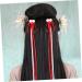 ibasenice 2 Pairs Hair Clips Decor Barrettes for Hair Kimono Hair Clip Hair Ties for Hair Clips Chinese Style Hair Clip Hair Accessory for Women Tassel Trim Hair Pin Red - Buy Online on GoSupps.com