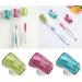 3-Piece Suction Toothbrush Holder Set | Wall-Mounted Bathroom Rack & Dust Proof Storage for Jewelry & Toothbrushes - Buy Online on GoSupps.com