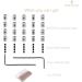 BEADNOVA Locking Pin Keeper Back (20pcs) for Hat, Backpack, Label Pins - Jewelry Making Back with Allen Wrench - Buy Online on GoSupps.com