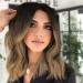 AISI HAIR Short Wavy Brown Wig for Women Synthetic Ombre Brown Bob Wavy Wigs Natural Looking Synthetic Full Wigs for Daily