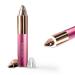 Tondeuse sourcils pour femme - Portable et indolore - pilateur lectrique pour sourcils nez et oreilles - T te plaqu e or 18 carats avec lumi re LED 360 pour une pilation impeccable Rose M tallis Travel Size Brow