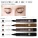 Foxtsport Microblading Eyebrow Pencil Set - Waterproof Ink Gel Tinting with 4 Tips for Natural All-Day Brows | International Shipping - Buy Online on GoSupps.com