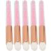 Glitter Lip Brush Round Headed Premium Fiber Wool Multifunctional Easy To Use Foggy Lip Makeup For Lash and Nose Washing - Buy Online on GoSupps.com