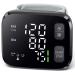 Oklar Blood Pressure Monitor LED Backlit Display Automatic Wrist Cuff Blood Pressure Machine 120x2 Reading Memory Bp Monitor with Carrying Case Black