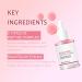 Peptides Serum for Face Pink Peptide Glow Serum with Rosa Flower Extract Anti Aging Face Peptides for Woman Ultra Hydrating & Firming Even Skin Tone Korean Glass Skin Vegan 1.01 Fl.Oz. - Buy Online on GoSupps.com