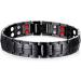 Titanium Power Magnetic Bracelet Carbon Fiber Bracelet 4 in 1 Titanium Magnetic Energy Armband Power Bio Bracelet Health Pain Relief Magnet Health Bracelets Men Bangle Style 2 - Buy Online on GoSupps.com