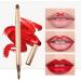 CGJIANG Retractable Dual End Lip Brush for Makeup - Portable Lipstick, Concealer, Eye Shadow, and Contour Brush Tool - Buy Online on GoSupps.com