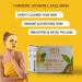 Turmeric Clay Face Mask Vitamin C with Orange & saffron Extract Fullers Earth Kaolin Clay Acne Face Mask Dark Spots Remover with Turmeric Extract - Buy Online on GoSupps.com