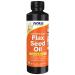 Now Foods Certified Organic Flax Seed Oil 12 fl oz (355 ml)