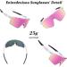 Buy Eninedeuisou UV 400 Sunglasses - Men's & Women's Bicycle Glasses for Outdoor Sports MTB Cycling Running Golf & Baseball - Stylish Pink Safety Glasses - Buy Online on GoSupps.com