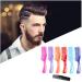 LUXXII Styling Essentials Round Handle Comb Set - 6 Pack of Colorful Combs with Bonus 5 Favorict Pocket Comb (A) - Buy Online on GoSupps.com