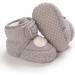 MASOCIO Cute Sheep Baby Booties - Soft Sole Crib Pram Prewalker Boots (12-18 Months, Gray) - Buy Online on GoSupps.com