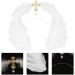 Wedding Headband White Angel Wing Headbands Dress up Fancy Cosplay Party Costume Headpiece for Women Bridal Wedding Christmas Hair Accessory Virgin Headpiece - Buy Online on GoSupps.com