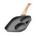 Zerodeko 3 Pcs Omelet Pan Fried Egg Pan Breakfast Frying Pan Portable Cooking Stove Steak Grill Pan Non Stick Baking Pan Portable Gas Stove Mini Baking Pans Cooking Utensils Japanese-Style 38.5x19.5x3cmx3pcs Assorted Colorx3pcs