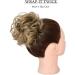 Yamel Dark Blonde Messy Bun Human Hair Scrunchie for Women - Buy Online on GoSupps.com