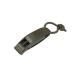 Mil-Tec Pack of 2 Signal Whistles Tactical Molle Olive One Size