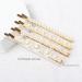 Pearl Hair Clips 10 Pack - Crystal Beaded Hairpins for Women/Girls - Handmade Metal Gold Barrettes - Hair Accessories - Buy Online on GoSupps.com