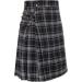 Men's 5XL Scottish Kilt Skirt - Traditional Checkered Pleated Plus Size Retro Style Clubwear - Buy Online on GoSupps.com