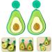 GOOHOCHY 1 Pair Avocado Earrings Avocado Gifts Avocados Fresh Earrings for Women Trendy Avacado Sushi Go Crystal Dangle Earrings Pendant Earrings Sequins Acrylic - Buy Online on GoSupps.com