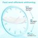 MYBYS Coconut Teeth Whitening Strips Kit - 56 Strips with Gel | Professional At-Home Whitening Treatment - Sensitivity-Free - Buy Online on GoSupps.com