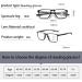 LILLIE Multifocus Reading Glasses for Men & Women - Blue Light Blocking TR Sports Eyeglasses 3.5x Red - Buy Online on GoSupps.com
