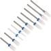 Cuticle Remover Bits High Strength Grinding Polishing Portable Polish Removal Drill Bit with Storage Box for Home for Nail Artist - Buy Online on GoSupps.com