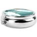 Fallen Leaves Tranquil Lake Round Pill Box | 3 Compartment Organizer | Portable Travel Pill Box for International Shipping - Buy Online on GoSupps.com