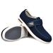 Diabetic Shoes for Men Extra Wide Width Edema Shoes for Swollen Feet Men Orthoshoes Diabetic Elderly Shoes Lightweight Breathable Elderly Walking Shoe with Adjustable Velcro ( Color : Blue Size : W9.5/M8.5 Blue