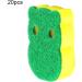 wirlsweal Scrubbing Sponge Breathable Multi-Functional Lightweight Scratch Free Cleaning Sponge Household Supplies Multicolor - Buy Online on GoSupps.com