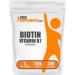 BulkSupplements.com Biotin 10000mcg Powder - Vitamin B7 Vitamins for Hair Skin and Nails - Gluten Free 1g per Serving (10mg Biotin) 250g (8.8 oz) (Pack of 1) 8.75 Ounce (Pack of 1) Powder