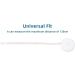 ApudArmis White Bocce Pallino Balls Replacement Set - 40mm Pallino with Measuring Rope - Buy Online on GoSupps.com