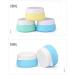 Pure Vie 20ml Silicone Cosmetic Cream Containers Set - Travel Bottles with Sealed Lids (Pack of 3) - International Shipping - Buy Online on GoSupps.com