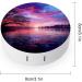 Buy Purple Sunset Water Print Contact Lens Case - Durable Travel Box for Lens Care & Protection - Buy Online on GoSupps.com