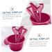 DOITOOL 1 Set Hairdressing Tool Home Highlight Kit Hair Coloring Tools Professional Hair Color Cream Mixer Mixture Diy Salon Tool Pro Tools Abs Hair Comb Hair Dye Red - Buy Online on GoSupps.com