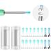 Bebird Ear Cleaner Replacement Tips 16 Pieces Waterproof Silicone Ear Spoon for Ear Wax Removal Endoscope BEBIRD Original Ear Cleaner Tips for R1/R3/W3
