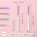 4pcs Silicone Lip Brushes Set | Classycoo Makeup Applicator for Lip Gloss Lipstick & Eyeshadow | Perfect for Cream & Liquid Lip Masks - Buy Online on GoSupps.com